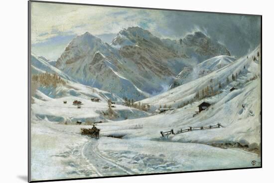 Three Giants, Davos-Harry Goodwin-Mounted Giclee Print