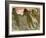 Three Girls Bathing-Edgar Degas-Framed Giclee Print