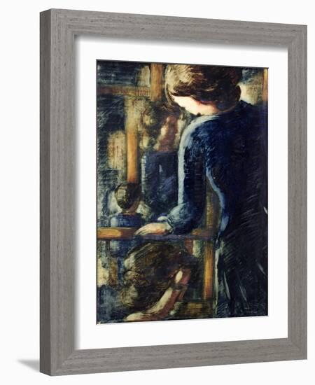 Three Girls-Oskar Schlemmer-Framed Giclee Print