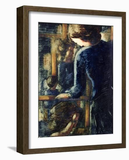 Three Girls-Oskar Schlemmer-Framed Giclee Print