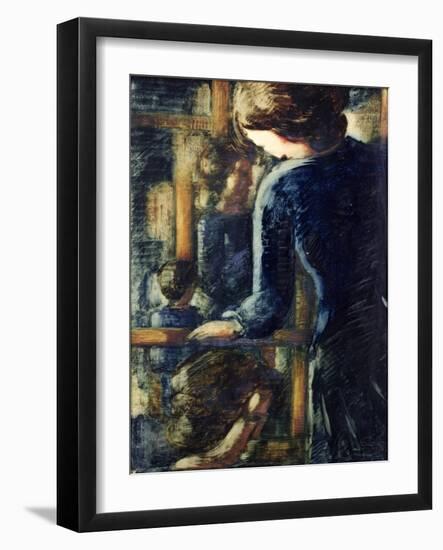 Three Girls-Oskar Schlemmer-Framed Giclee Print