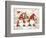 Three Gnomes with Rabbits-MAKIKO-Framed Giclee Print