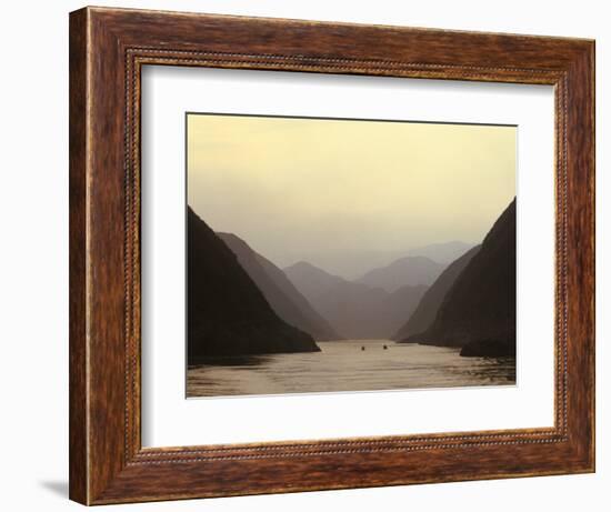 Three Gorges, Yangtze River, China-Keren Su-Framed Photographic Print