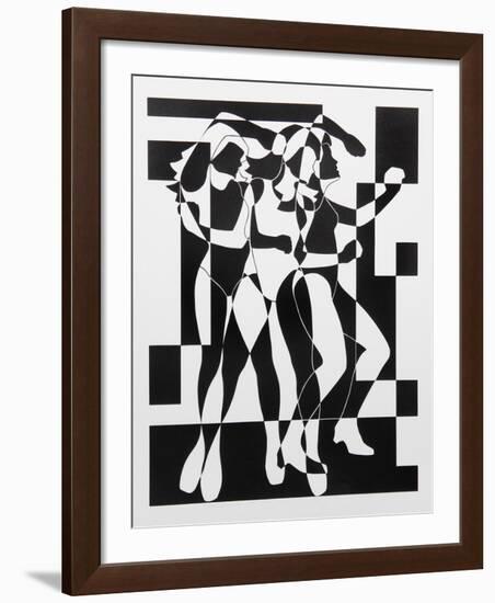 Three Graces VII-Roy Ahlgren-Framed Limited Edition