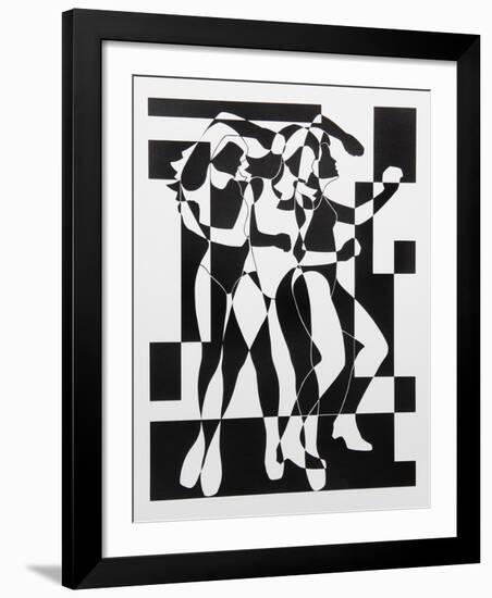 Three Graces VII-Roy Ahlgren-Framed Limited Edition