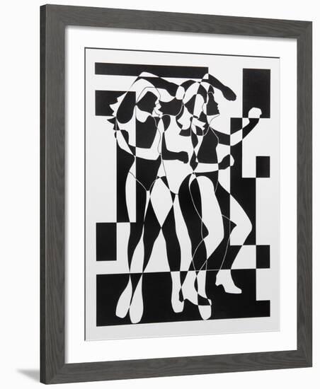 Three Graces VII-Roy Ahlgren-Framed Limited Edition