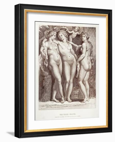 Three Graces-Peter Paul Rubens-Framed Giclee Print