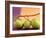 Three Green Mangos on a Branch-Luzia Ellert-Framed Photographic Print