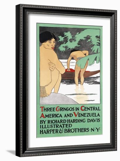 Three Gringos in Central America and Venezuela by Richard Harding Davis-Edward Penfield-Framed Art Print