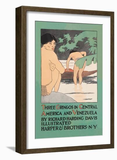 Three Gringos in Central America and Venezuela-Edward Penfield-Framed Art Print