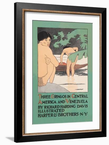 Three Gringos in Central America and Venezuela-Edward Penfield-Framed Art Print