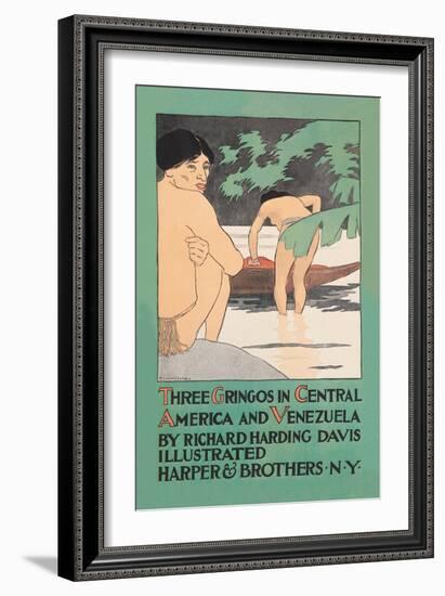 Three Gringos in Central America and Venezuela-Edward Penfield-Framed Art Print