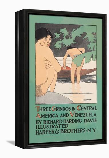 Three Gringos in Central America and Venezuela-Edward Penfield-Framed Stretched Canvas