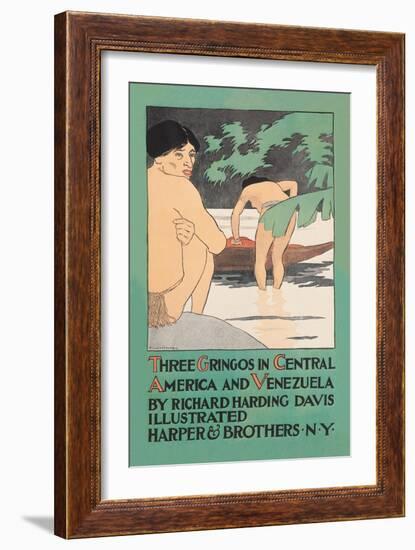 Three Gringos in Central America and Venezuela-Edward Penfield-Framed Art Print