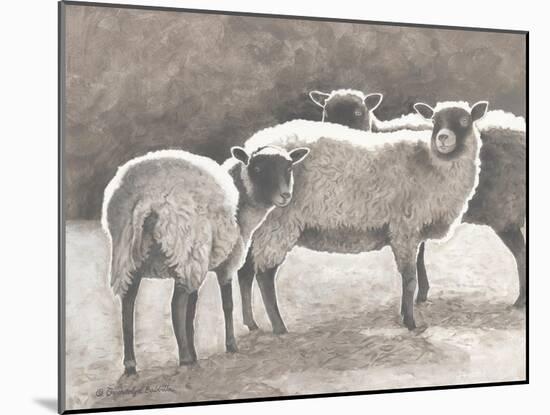 Three Heirloom Sheep-Gwendolyn Babbitt-Mounted Art Print