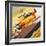 Three 'Hot Rod' Racers from Aerobatic Competitions-Wilf Hardy-Framed Giclee Print