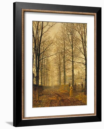 Three Hundred Years Ago-John Atkinson Grimshaw-Framed Giclee Print