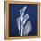 Three Indigo Calla Lilies-Albert Koetsier-Framed Stretched Canvas