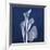 Three Indigo Calla Lilies-Albert Koetsier-Framed Premium Giclee Print