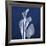 Three Indigo Calla Lilies-Albert Koetsier-Framed Giclee Print