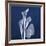 Three Indigo Calla Lilies-Albert Koetsier-Framed Giclee Print