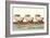 Three Intent Rowers, Won by a Neck-null-Framed Art Print