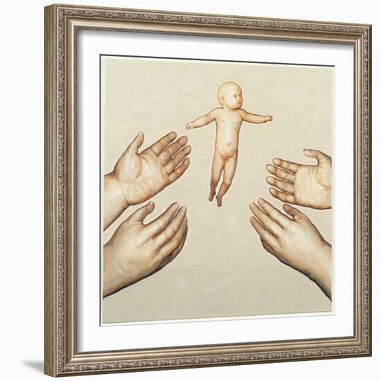 Three into One 3, 2001-Evelyn Williams-Framed Giclee Print