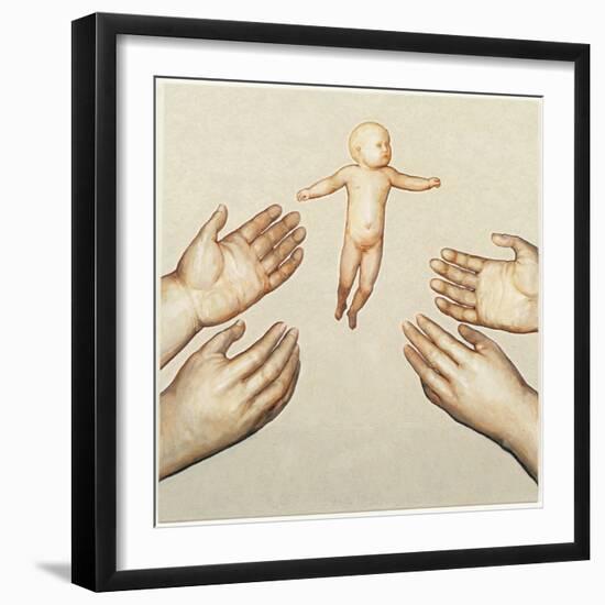 Three into One 3, 2001-Evelyn Williams-Framed Giclee Print