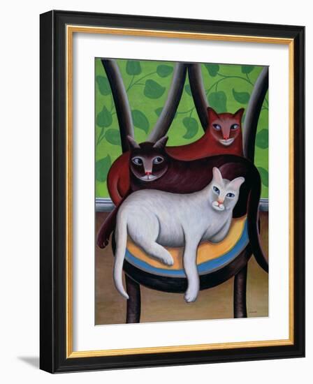 Three Is a Crowd-Jerzy Marek-Framed Giclee Print