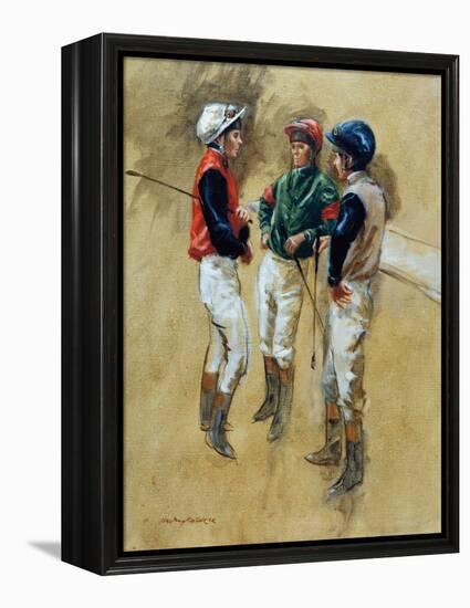 Three Jockeys-Henry Koehler-Framed Stretched Canvas
