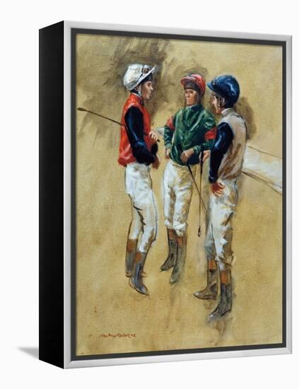 Three Jockeys-Henry Koehler-Framed Stretched Canvas