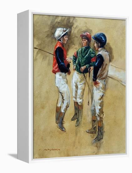 Three Jockeys-Henry Koehler-Framed Stretched Canvas