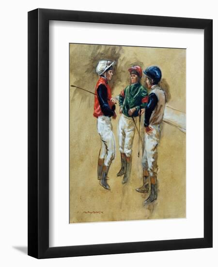 Three Jockeys-Henry Koehler-Framed Art Print