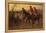 Three Jolly Huntsmen, 1878 (Oil on Canvas)-Randolph Caldecott-Framed Premier Image Canvas