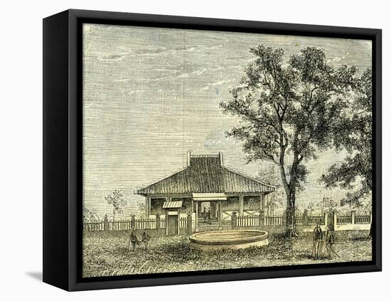 Three Kilometers from Saigon Vietnam 19th Century the Chinese Town-null-Framed Premier Image Canvas