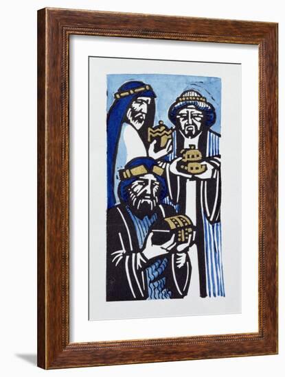 Three Kings, 1998-Karen Cater-Framed Giclee Print