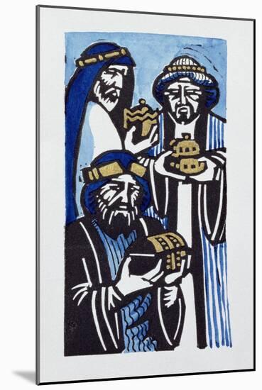 Three Kings, 1998-Karen Cater-Mounted Giclee Print