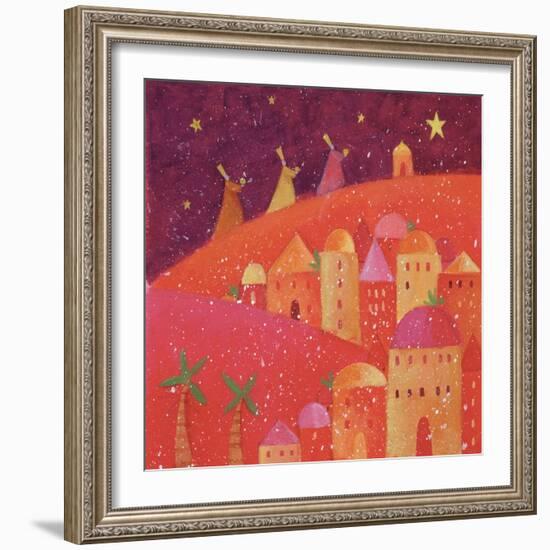 Three Kings Following a Star, 2001-Alex Smith-Burnett-Framed Giclee Print