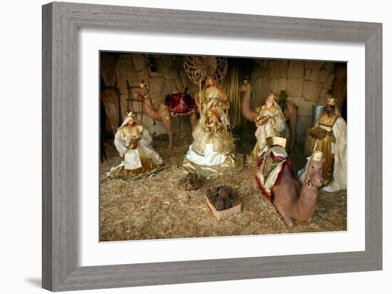 Three Kings, Nativity Scene, Los Cristianos, Tenerife, Canary Islands, 2007-Peter Thompson-Framed Photographic Print