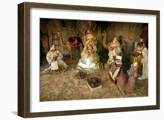 Three Kings, Nativity Scene, Los Cristianos, Tenerife, Canary Islands, 2007-Peter Thompson-Framed Photographic Print