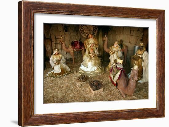 Three Kings, Nativity Scene, Los Cristianos, Tenerife, Canary Islands, 2007-Peter Thompson-Framed Photographic Print