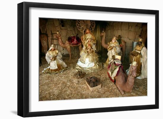 Three Kings, Nativity Scene, Los Cristianos, Tenerife, Canary Islands, 2007-Peter Thompson-Framed Photographic Print