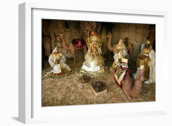 Three Kings, Nativity Scene, Los Cristianos, Tenerife, Canary Islands, 2007-Peter Thompson-Framed Photographic Print