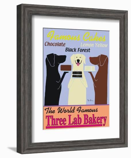 Three Lab Bakery-Ken Bailey-Framed Giclee Print