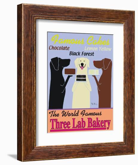 Three Lab Bakery-Ken Bailey-Framed Giclee Print