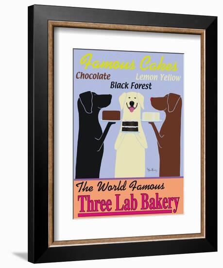 Three Lab Bakery-Ken Bailey-Framed Giclee Print