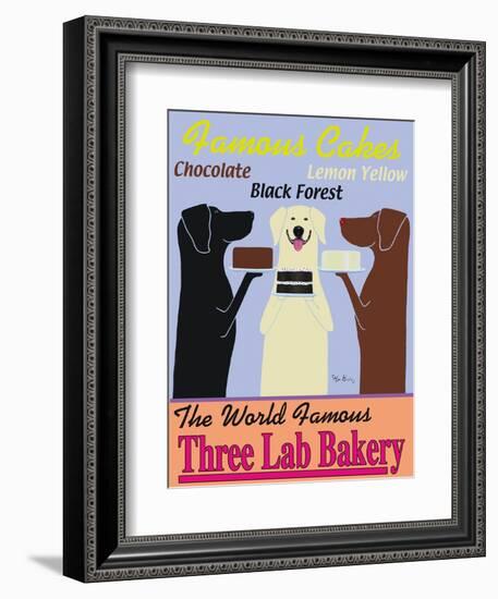 Three Lab Bakery-Ken Bailey-Framed Giclee Print