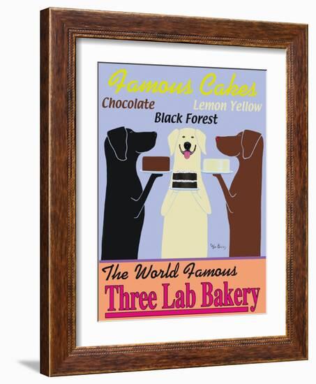 Three Lab Bakery-Ken Bailey-Framed Giclee Print