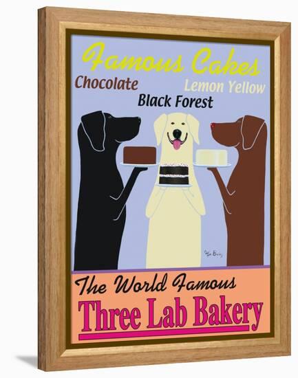 Three Lab Bakery-Ken Bailey-Framed Premier Image Canvas