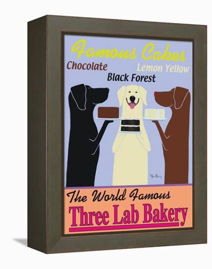 Three Lab Bakery-Ken Bailey-Framed Premier Image Canvas